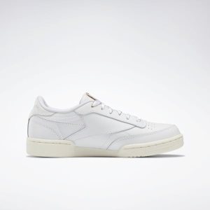 Adidasy Dziecięce Reebok Club C Białe/Złote PL 04WQFVE